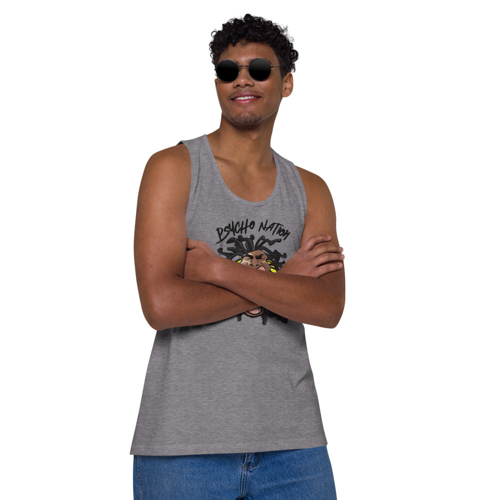 PsychoNation Men’s premium tank top