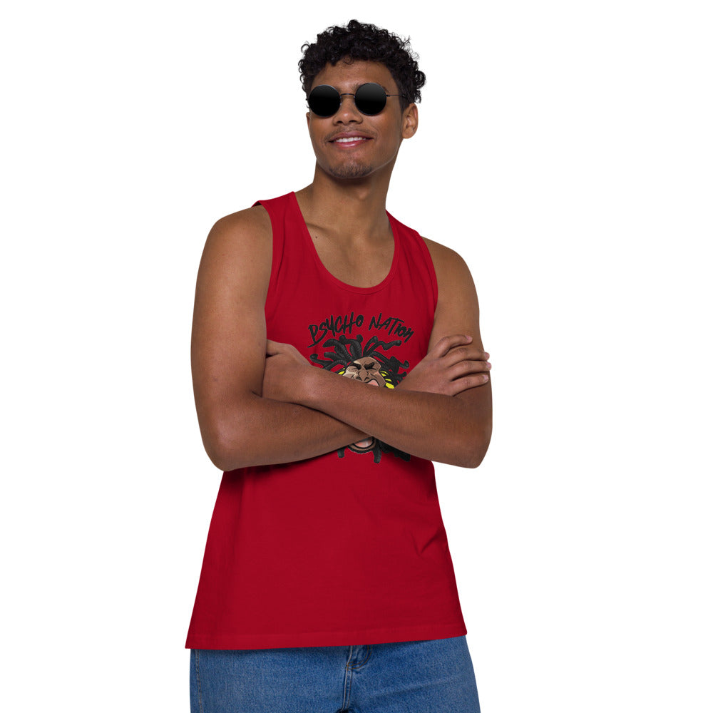 PsychoNation Men’s premium tank top